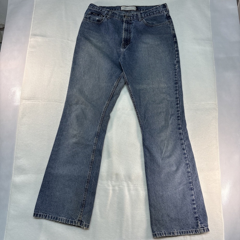 Mountian Lake Jean Company Flare Jeans Size 10  Tall, inseam‎ 32"